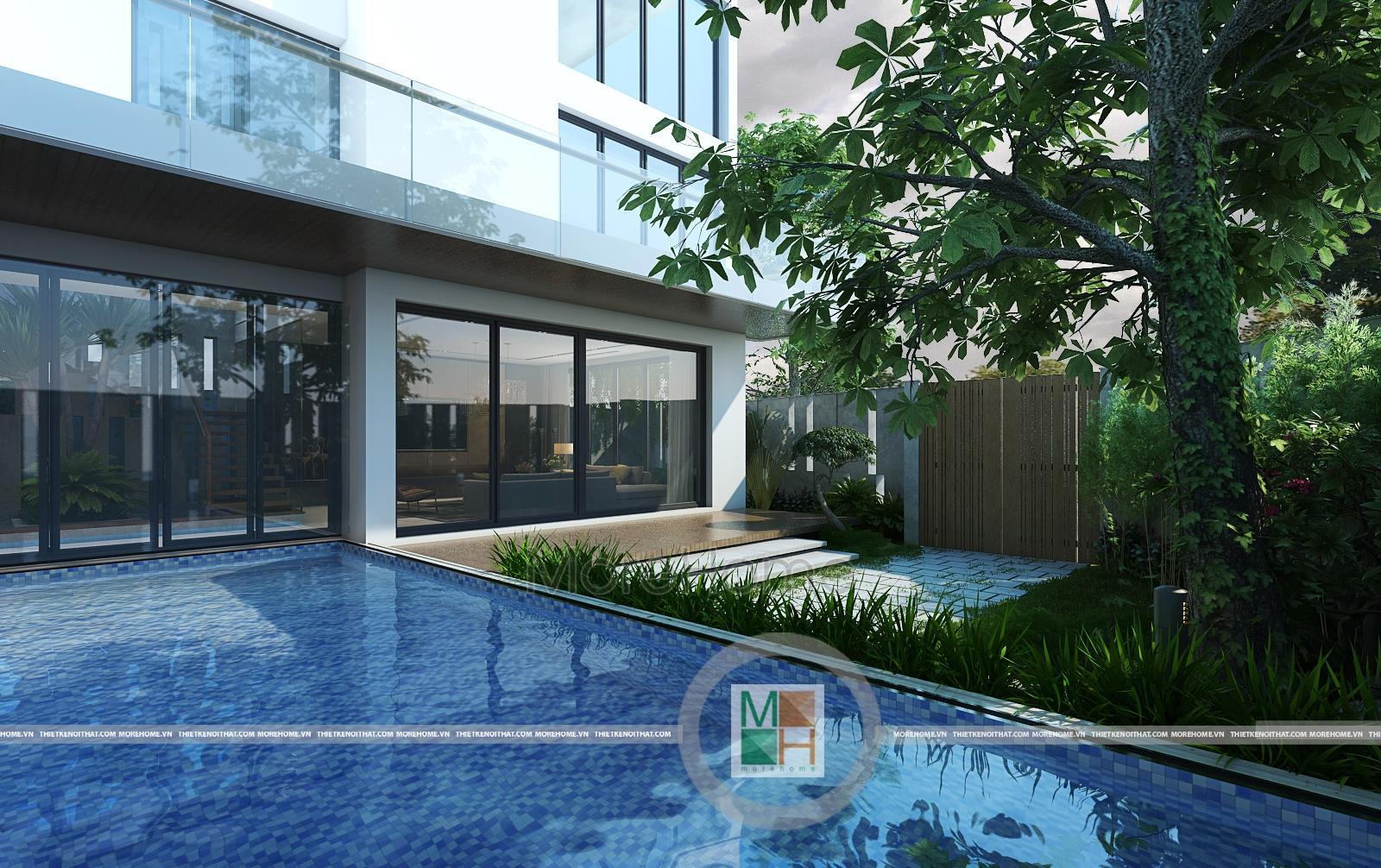 Kết quả hình ảnh cho Tư vấn thiết kế biệt thự vườn morehome
