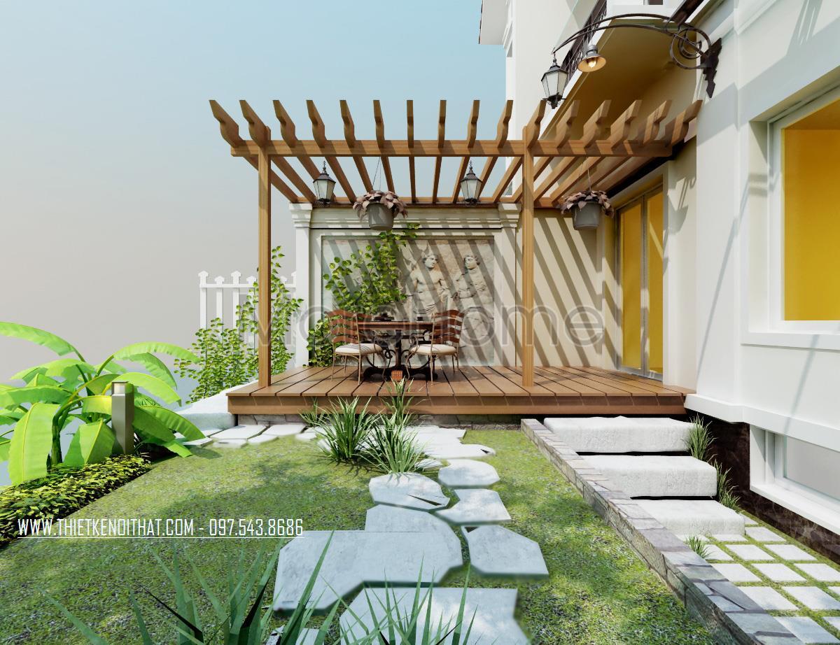 Kết quả hình ảnh cho biệt thự vườn 200m2 morehome